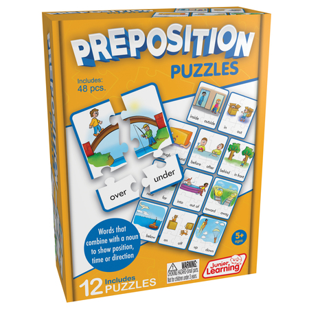JUNIOR LEARNING Preposition Puzzles 245
